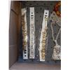Image 2 : TRAY OF NEW JEWELRY, MAN MADE AMBER, SLIDING BRACELETS, ANKLETS