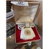 Image 2 : LOT OF STEMWARE, OWL FIGURE, SCHICK CROWN JEWEL RAZOR AND PLATTE VALLEY WHISKEY JUG