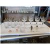 Image 1 : PINWHEEL CRYSTAL STEMWARE, SALT AND PEPPER, TUMBERS, GLASSES