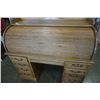 Image 8 : OAK ROLLTOP DESK