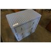 Image 2 : PAINTED WICKER 3 DRAWER DRESSER