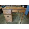 Image 1 : WOOD 4 DRAWER DESK