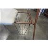 Image 8 : MAPLE DROPSIDE ENDTABLE LAMP AND VINTAGE TLEPHONE BENCH