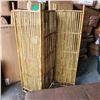 Image 1 : 5' woven 3 panel room divider