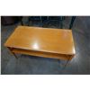 Image 3 : VINTAGE WOOD COFFEE TABLE AND ENDTABLE