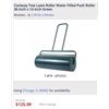 Image 1 : COSTWAY GREEN 36" X 12" LAWN ROLLER RETAIL $149.44