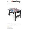 Image 1 : COSTWAY 42 INCH FOOSEBALL TABLE RETAIL $99.97
