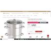 Image 1 : 11-Quart Stainless Steel Fruit Juicer Steamer