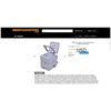 Image 1 : 5 Gallon 20 L Outdoor / Indoor Potty Commode Portable Flush Toilet-Gray