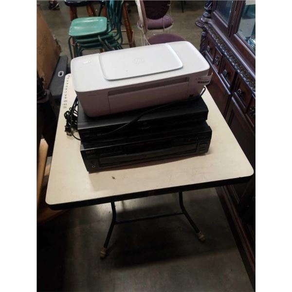 TEAC PD-D2500 (CD CHANGER), TOSHINBA SD-3950 AND HP DESKJET 1255 PRINTER ALL WORKING