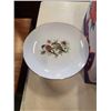 Image 2 : 2 MICROWAVE SAFE CASSEROLE DISHES, 2 BRASS CANDLESTICKS AND BAVARIA GERMANY CAKE PLATTER