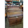 Image 1 : ANTIQUE CARVED ROLLTOP DESK