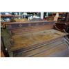 Image 2 : ANTIQUE CARVED ROLLTOP DESK