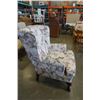 Image 2 : UPHOLSTERED WINGBACK CHAIR