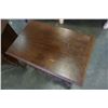 Image 3 : PAIR OF CARVED WOOD 2 DRAWER NIGHTSTANDS