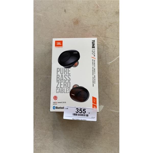 JBL TUNE 120 TRULY WIRELESS EARBUDS TESTED AND WORKING