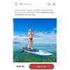 Image 1 : COSTWAY 10.6 FOOT INFLATEABLE STAND UP PADDLE BOARD RETAIL $235.99