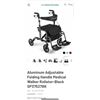 Image 1 : COSTWAY ALUMINUM FOLDING HANDLE MEDICAL WALKER RETAIL $264.44