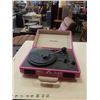 Image 2 : SMALL PINK CROSLEY 45 RECORD PLAYER