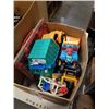 Image 3 : 2 BOXES OF VINTAGE KIDS TOYS