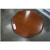 Image 2 : CARVED WOOD PEDESTAL TABLE