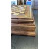 Image 3 : LARGE CHESS BOARD WITH STORAGE AND PIECES