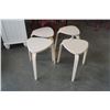 Image 1 : 4 STOOLS WITH BENTWOOD LEGS
