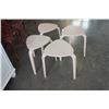 Image 2 : 4 STOOLS WITH BENTWOOD LEGS