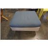 Image 1 : SUNBRELLA WICKER OTTOMAN WITH CUSHION