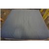 Image 3 : SUNBRELLA WICKER OTTOMAN WITH CUSHION