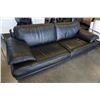 Image 2 : BLACK LEATHER SOFA