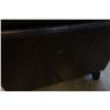 Image 8 : LEATHER LOOK ARMCHAIR