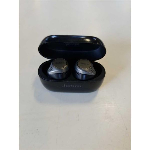 JABRA ELITE 75T TRULY WIRELESS EARBUDS TESTED AND WORKING