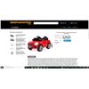 Image 1 : 6V Kids Remote Control Battery Powered LED Lights Riding Car-Red