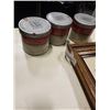 Image 2 : WATERCOLOR PAINTING 'VOLCANO' AND 3 TOBACCO TINS CA1960s