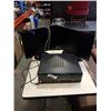 Image 1 : MITSUBISHI DA-R46 STEREO RECEIVER AND TOSHIBA 22C100U 22" TV BOTH WORKING