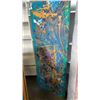 Image 1 : 65 X 25 INCH ABSTRACT PAINTING ON CANVAS
