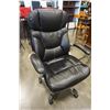 Image 1 : LEATHER LOOK GAS LIFT OFFICE CHAIR