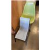 Image 1 : GREEN MODERN CHAIR AND KIDS PATIO CHAIR