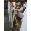 Image 2 : MAPLE FRAMED DRESSING MIRROR FREE STANDING AND DECORATIVE DRESSING MIRROR