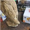 Image 3 : 18" stone owl figure