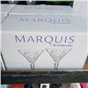 Image 2 : 4 sets of 2 German Waterford marquis Crosby martini glasses