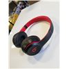 Image 1 : BEATS SOLO 3 COLLECTION BLACK/RED BLUETOOTH HEADPHONES WORKING