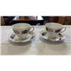 Image 8 : 7 ASSORTED CUPS AND SAUCERS AND EXTRA SAUCER  - COLCLOUGH AND ROYAL OSBORNE