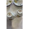 Image 11 : 8 ASSORTED CUPS AND SAUCERS - COLCLOUGH AND ROYAL OSBORNE - 1 MIX MATCH CUP/SAUCER