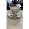 Image 2 : 8 ASSORTED CUPS AND SAUCERS - COLCLOUGH AND ROYAL OSBORNE - 1 MIX MATCH CUP/SAUCER