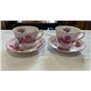 Image 8 : 8 ASSORTED CUPS AND SAUCERS - COLCLOUGH AND ROYAL OSBORNE - 1 MIX MATCH CUP/SAUCER