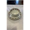 Image 8 : 5 CUPS AND SAUCERS-LIMOGES, ROYAL ALBERT, AYNSLEY, PARAGON AND SHELLEY
