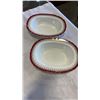 Image 8 : AYNSLEY DURHAM PATTERN CHINA - 20 PIECES INCLUDES GRAVY BOAT, LIDDED TUREEN, 2 SERVING BOWLS AND PLA