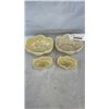 Image 1 : 2 BELLEEK IRELAND CHINA SHELL CANDY DISHES AND 2 SHELL SALT DISHES